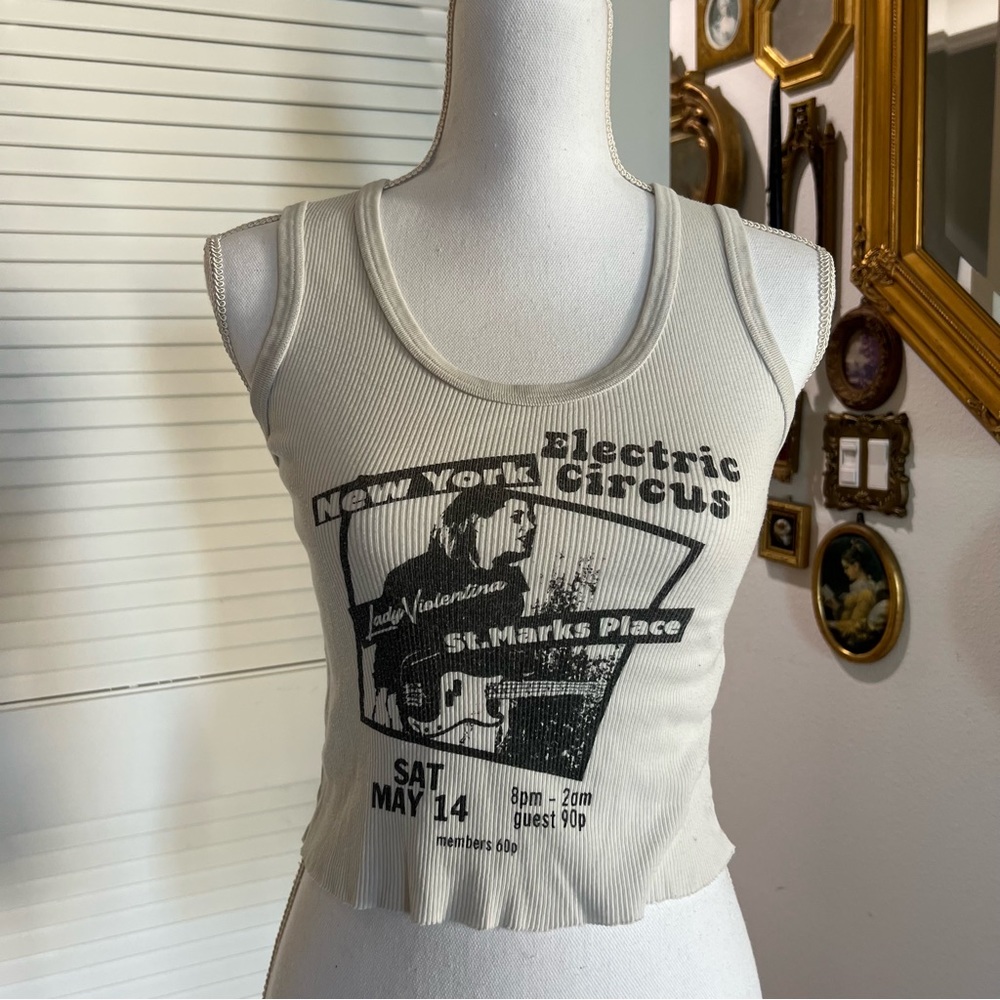 Brandy Melville Electric Circus Tank